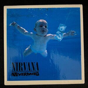Album Coaster - Nirvana ''Never Mind"